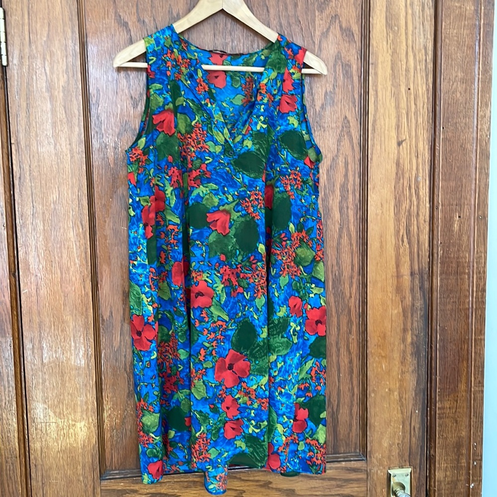 ZARA Floral Summer Dress (Size M)